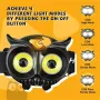 Wide Angle Light Owl LED Headlamp Mini Strong Light Portable Outdoor Exploration Camping Fishing COB Head Lamp Headlight