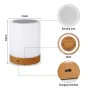 IPRee Touch Lamp LED Night Light for Bedrooms Living Room Portable Table Bedside Lamps Rechargeable Warm White RGB Light