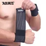 AOLIKES 1PCS Cotton Elastic Bandage Wrist Band Anti-slip Breathable Hand Protection for Weightlifting Ball Games Sports