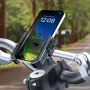 XANES Phone Holder 4.5\-7.0\ Adjustable Phone Stand 360 Rotatable Shockproof Portable Bike Holder Phone Bracket for Bicycle Motorcycle