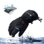WARMSPACE 3-standen elektrische verwarmde handschoenen met volledige vingers, winterhandschoenen voor heren en dames, waterdichte tactische wanten