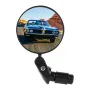 2pcs Bicycle Rear View Mirror Adjustable 360° Rotatable Convex Lens 360 Rotatable Handlebar Safety Mirror For MTB And Road Bike Reflector