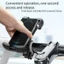 XANES YYS-443 Phone Holder 4.7\-6.8\ Adjustable Phone Clip Stand Shockproof Portable Bike Holder Phone Bracket for Bicycle Motorcycle