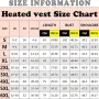 Gilet riscaldato TENGOO HV-02C, 2 zone di riscaldamento, controllo del livello di temperatura, ricarica USB, giacca riscaldante elettrica calda per sport invernali all'aperto