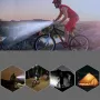 Elecpow Bicycle Horn Headlights Waterproof USB Charging Night Riding Strong Bike Light 140dB 6 Volume Security Alarm Bike Bell