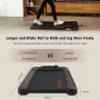 [USA Direct] Bominfit CS-WP8 Professional Treadmill 550W Power 6.12km/h Max Speed 110kg Weight Capacity Thin Silent Treadmill with LED Smart Display for Home Gym Workouts