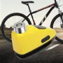 BENGGOU Type-C Charging Bicycle Disc Brake Lock 130dB Loud Alarm Anti-thief Protection Aluminum Alloy Waterproof Reminding Rope Lock for Bike Motorcycle