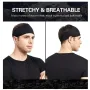1Pcs Sports Headband Running Fitness Soft Elastic Sweatband Quick-Dry Hairbands for Outdoor Cycling Jog Tennis Yoga Gym