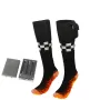 TENGOO Electric Heated Socks For Men Women Heat Cotton Socks Power Winter Warm Long Socks Foot Warmers For Cold Weather Camping Skiing Hiking Cycling