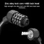 BENGGUO Bike Cable Lock 4-Digit Combination Password High Security Waterproof Bicycle Chain Lock for Cycles Mountain Bike