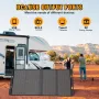 [US Direct] 100W 18V Solar Panel Foldable IP67 Waterproof Outdoor Waterproof Solar Charger For Camping Travelling Car RV Charger