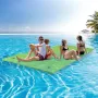 WARMOUNTS Floating Water Pad for Single, 7 x 3 FT Tear-Resistant 3-Layer XPE Foam Floating Mat Recreation Relaxing Lily Pad for Pool Lake River Ocean Boats Outdoor Water Activities