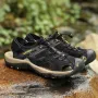 Men's Sandals Genuine Leather Summer Shoes Retro Outudoor Man Sandalias Vintage Fashion Men Shoe Trekking Beach Footwear