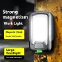 Multi-function Work Light Rechargeable LED Flashlight Built-in Battery Portable Car Repair Emergency Lamps