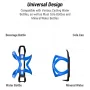 ENLEE Bicycle Water Bottle Holder Lightweight Left-Right Side Pull MTB Bicycle Bottle Cages Bracket for Outdoor Cycling