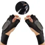 ZANLURE 1PCS/1Pair USB Charging Night Fishing Gloves for Outdoor Cycling Running Sports Flashlight Half Finger Gloves