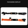 RIDERACE Bike Chain Lock Portable High Security Anti-Theft Bicycle Lock with 2 Keys for Bicycle Electric Scooter Motorcycle
