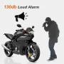 BENGGOU Type-C Charging Bicycle Disc Brake Lock 130dB Loud Alarm Anti-thief Protection Aluminum Alloy Waterproof Reminding Rope Lock for Bike Motorcycle