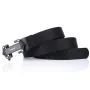 TUSHI Strong Metal Automatic Buckle Black Belt Wear-resistant Tough 125cm Nylon Belts For Men Breathable Canvas Designer Belt Training