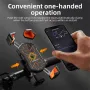 ROCKBROS 4.5''-7.2''Bicycle Phone Handlebar Holder 360° Rotation 30° Tilt Auto Locking Shockproof Non-slip Motorcycle Electric Vehicle Bike Bracket