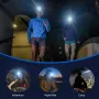 LED COB Headlamp USB Rechargeable Head Torch Outdoor Cycling Adventure Fishing Flashlight Bike Headlight