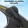 WEST BIKING Silicone High Elastic Bicycle Cushion Cover Breathable Soft Bike Seat Cushion with Rainproof Protection for Outdoor Riding
