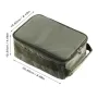 Portable Fishing Bag Multiple Compartments Fishing Line Reel Lure Hook Storage Handbag Large Capacity Fishing Storage Bags