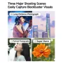 IPRee 28X Monocular Telescope Telephoto Lens 450mm Focus Length Multi-layer Coating with Tripod Stand Lens Adapter & Phone Clip for Bird Watching Stargazing Hunting Camping Hiking Travel