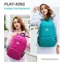 PLAYKING Lightweight Nylon Foldable Backpack Waterproof Outdoor Sport Camping Hiking Travel Folding Bags