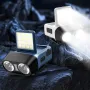 Ultra Bright LED Clip Head Torch Cap Light Rechargeable Sensor Headlamp Waterproof Head Torch Flashlight Fishing Camping Lamp