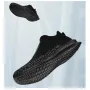 TENGOO Sports Leisure Shoes Breathable Anti Slip Shock-Absorbing Running Shoes Lightweight Safety Comfortable Men Mesh Shoes for Outdoor Jogging Climbing Cycling