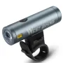 WEST BIKING 500LM 85° Floodlight Bicycle Front Light 5000mAh USB Rechargeable 200m Long-range Cycling Headlight Aluminium Alloy Bike Lamp