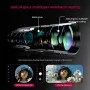 IPRee 22X Monoculars Metal Telescope Lens Concert HD Mobile Phone Camera Telescope for Hiking Camping Wildlife Observation Moon Sports Game Concert Watching