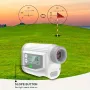 Nohawk Golf 1000Y/F/M 905nm Rangefinder Flagfront Golfing Range Finder with Touch Screen & Voice Feature Slope Switch 6X Magnification USB-C Charging Rangefinder