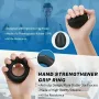 KALOAD 1Set 5-60kg Adjustable Hand Gripper Strengthener Wrist Exerciser Forearm Ring Grips Finger Stretcher Workout Fitness Massage