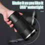 IPRee 510ml dubbel rostfritt stål kaffetermosmugg med halkfritt fodral biltermosflaska reseisolerad flaska kaffekopp mugg mjölkkopp