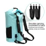 WaveRite 10L/20L Carbon Fiber Waterproof Dry Bag Pack Sack Hand-Held Bucket Bag, Waterproof Bag, Beach Drifting Swimming Bag, Outdoor Backpack