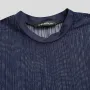 Men Mesh See-Through T-Shirt Training Fitness Sport Casual Short Sleeve Slim Fit Thin Tee Tops