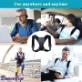 KALOAD Adjustable Back Shoulder Posture Corrector Belt Clavicle Spine Support for Home Office Sport Upper Back Neck Brace