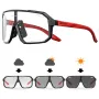 SCVCN Photochromic Cycling Glasses for Men Women UV400 Outdoor Sports Running Driving Sunglasses Road Bicycle Goggles