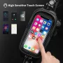 ROCKBROS 1.7L Cycling Bag 8 Inch Phone Bicycle Bag Touch Screen Top Tube Handlebar Waterproof Bike Bag Accessories