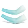 ROCKBROS UPF50+ UV Protection Ice Silk Arm Sleeves Quick-drying Breathable Cool Touch High Elastic Fit Sunscreen Sleeves for Outdoor Sports
