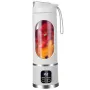 450ml Portable Juicer Cup 12 Blade Head USB Charging Mini Blender Electric Juicer 3 Gears Double Cover Fruit Mixer