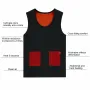 TENGOO HS-02 2 Areas Smart Heating Vest 3-Gears Heated USB Charging Thin Warmth Cold-proof Vest for Winter Men Women Elderly People