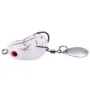 ZANLURE 5PCS 2.5cm Frog Fishing Lures Realistic Fisheye Bite Resistant Sharp Hook for Long Casting