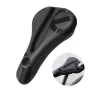 ESLNF Soft High Elastic Silicone Anti-slip Bicycle Saddle Thickened Shock Absorption Waterproof Bike Cover Cushion for Outdoor MTB Riding