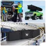 600D Fully Padded Snowboard Bag Waterproof Wheel Travel Bag Ski Snowboard Air Travel Bag Winter Skiing Equipment