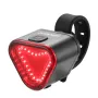 BENGGUO 500LM Bicycle Headlight Mini Portable Taillight Type-C Charging Waterproof Bike Light Set for MTB Outdoor Night Cycling Safety
