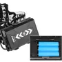 XHP70 Bright LED Headlamp Long-Range Rechargeable Adjustable Focus Outdoor Headlight Head Light