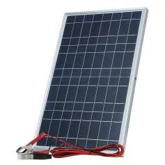 IPRee 10W 12V Solar Panel Charger USB Port Photovoltaic Power Bank Kit Portable Solar Battery Charger for Home/Outdoor Camping/RV/Car
